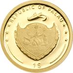 Gold Half Gram 2013 Saint Francis of Assisi: Photo Coin, Palau, Gold Half Gram 2013 Saint Francis of Assisi / thumbnail