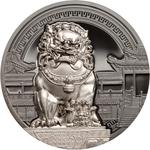 Silver Two Ounces 2017 Chinese Guardian Lions - Female: Photo Coin, Palau, Silver Two Ounces 2017 Chinese Guardian Lions - Female / thumbnail