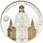 Five Dollars Silver 2013 Dresden Frauenkirche: Photo Coin, Palau, Five Dollars Silver 2013 Dresden Frauenkirche / thumbnail
