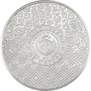 Palau / Silver Three Ounces 2024 Camouflage of Nature - Leopard - obverse photo