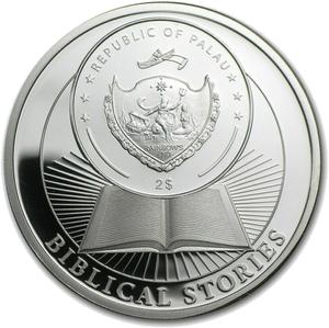 Palau / Half Ounce Silver 2011 Cain and Abel - obverse photo