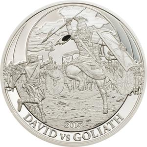 Palau / Silver Half Ounce 2017 David and Goliath - reverse photo