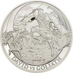 Silver Half Ounce 2017 David and Goliath: Photo Coin, Palau, Silver Half Ounce 2016 David and Goliath / thumbnail