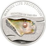 Five Dollars Silver 2011 Princess of the Sea: Photo Coin, Palau, Five Dollars Silver 2011 Princess of the Sea / thumbnail