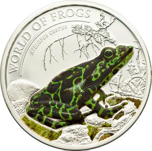 Palau / Silver Half Ounce 2011 Atelopus Certus - reverse photo