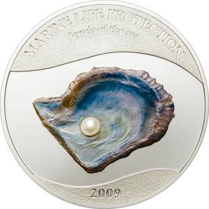 Palau / Five Dollars Silver 2009 Jewels of the Sea - reverse photo