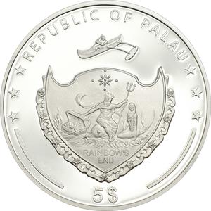 Palau / Silver Ounce 2014 Lord Venkateswara - obverse photo