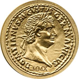 Palau / Gold Half Gram 2010 Domitian - reverse photo