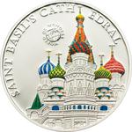 Five Dollars Silver 2010 St Basil's Cathedral: Photo Coin, Palau, Five Dollars Silver 2010 St Basils Cathedral / thumbnail