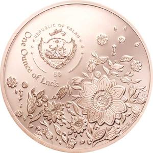 Palau / Silver Ounce 2021 One Ounce of Luck - reverse photo