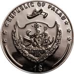 One Dollar - Poker - Dealer Button: Photo Coin, Palau, One Dollar - Poker - Dealer Button / thumbnail