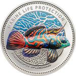 Five Dollars Silver 2013 Synchiropus Splendidus: Photo Coin, Palau, Five Dollars Silver 2013 Synchiropus Splendidus / thumbnail