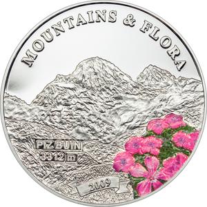 Palau / Five Dollars Silver 2009 Piz Buin - reverse photo