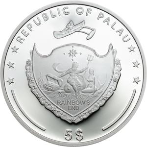 Palau / Silver Ounce 2017 Mona Lisa - obverse photo