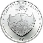 Silver Ounce 2017 Mona Lisa: Photo Coin, Palau, Silver Ounce 2017 Mona Lisa / thumbnail