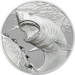 Palau / Silver Ounce 2017 Shark Bite - reverse photo