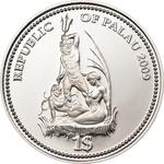 One Dollar 2009 Red Lionfish: Photo Coin, Palau, One Dollar 2009 Red Lionfish / thumbnail