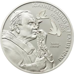 Palau / Silver Half Ounce 2011 Beatification of John Paul II - reverse photo