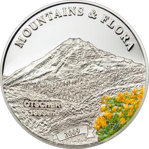 Palau / Five Dollars Silver 2009 Oetscher - reverse photo