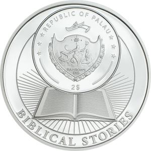 Palau / Silver Half Ounce 2017 Daniel in the Lion's Den - obverse photo