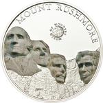 Five Dollars Silver 2011 Mount Rushmore: Photo Coin, Palau, Five Dollars Silver 2011 Mount Rushmore / thumbnail