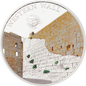 Palau / Five Dollars Silver 2012 Western Wall - reverse photo