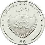 Five Dollars Silver 2010 Alpspitze: Photo Coin, Palau, Five Dollars Silver 2010 Alpspitze / thumbnail