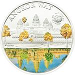 Five Dollars Silver 2010 Angkor Wat: Photo Coin, Palau, Five Dollars Silver 2010 Angkor Wat / thumbnail