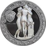 Silver Two Ounces 2020 The Three Graces: Photo Coin, Palau, Silver Two Ounces 2020 The Three Graces / thumbnail