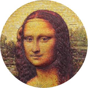 Palau / Silver Three Ounces 2018 Mona Lisa - reverse photo