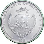 Silver Two Ounces 2021 Rainforest Ecosystems: Photo Coin, Palau, Silver Two Ounces 2021 Rainforest Ecosystems / thumbnail