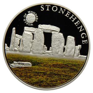 Palau / Silver Ounce 2010 Stonehenge - reverse photo