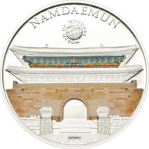Palau / Five Dollars Silver 2013 Namdaemun - reverse photo