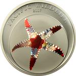 One Dollar 2007 Starfish: Photo Coin, Palau, One Dollar 2007 Starfish / thumbnail
