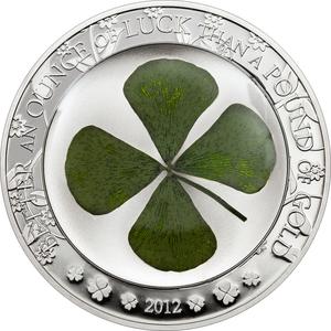 Palau / Silver Ounce of Luck 2012 - reverse photo
