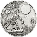 Silver Two Ounces 2016 Mythical Creatures - The Werewolf: Photo Coin, Palau, Silver Two Ounces 2016 Mythical Creatures - The Werewolf / thumbnail
