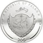 Silver Three Ounces 2014 Lord Venkateswara: Photo Coin, Palau, Silver Three Ounces 2014 Lord Venkateswara / thumbnail