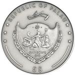 Five Dollars Silver 2013 Treasures of the World - Amethyst: Photo Coin, Palau, Five Dollars Silver 2013 Treasures of the World - Amethyst / thumbnail