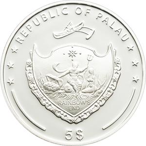 Palau / Five Dollars Silver 2011 Florence Cathedral - obverse photo