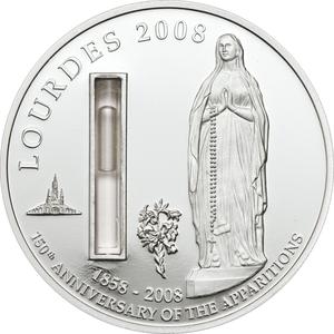 Palau / One Dollar 2008 Lourdes - Jubilee Edition - reverse photo