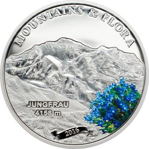 Palau / Five Dollars Silver 2016 Jungfrau - reverse photo