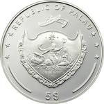 Five Dollars Silver 2007 Ferrari F2007: Photo Coin, Palau, Five Dollars Silver 2007 Ferrari F2007 / thumbnail
