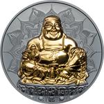 Silver Two Ounces 2017 Laughing Buddha: Photo Coin, Palau, Silver Two Ounces 2017 Laughing Buddha / thumbnail