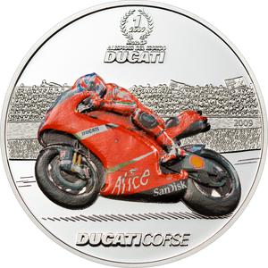 Palau / One Dollar 2009 Ducati - Casey Stoner - reverse photo