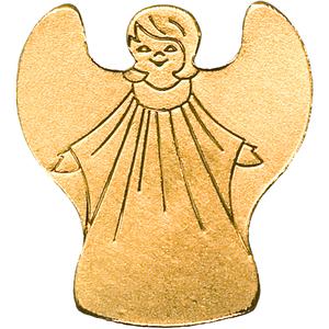 Palau / One Dollar Gold Special Shape - Golden Angel - reverse photo