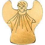 One Dollar Gold Special Shape - Golden Angel: Photo Coin, Palau, One Dollar Gold Special Shape - Golden Angel / thumbnail
