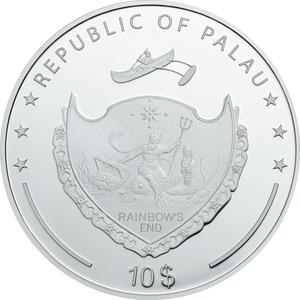 Palau / Silver Two Ounces 2016 The Hand of Fatima - obverse photo
