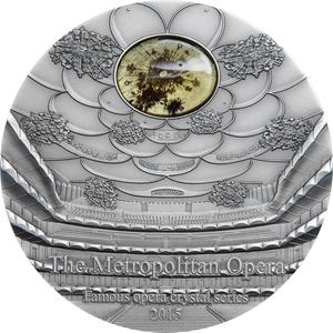 Palau / Silver Two Ounces 2015 The Metropolitan Opera - reverse photo
