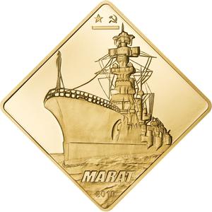 Palau / Gold Two and a Half Ounces 2010 Marat - reverse photo