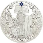 Silver Ounce 2017 Moses Crossing the Red Sea: Photo Coin, Palau, Silver Ounce 2017 Moses Crossing the Red Sea / thumbnail